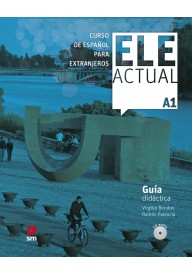 ELE Actual A1 przewodnik metodyczny + 3 CD audio dodruk - ELE Actual A1 podręcznik + 2 CD audio - Nowela - Do nauki języka hiszpańskiego - 
