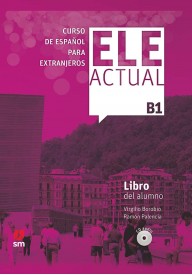 ELE Actual B1 podręcznik + płyty CD audio dodruk - ELE Actual B1 podręcznik + płyty CD audio - Nowela - Do nauki języka hiszpańskiego - 