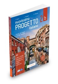 Nuovissimo Progetto italiano 2B podręcznik + ćwiczenia + CD + DVD - Seria Nuovissimo Progetto Italiano - Włoski - Młodzież i Dorośli - Nowela - - Do nauki języka włoskiego
