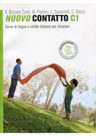 Nuovo Contatto C1 podręcznik - Via dei verbi 2 książka z kluczem odpowiedzi - Nowela - Do nauki języka włoskiego - 