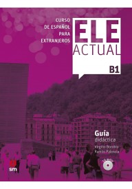 ELE Actual B1 przewodnik metodyczny + płyty CD audio - ELE Actual B1 podręcznik + płyty CD audio - Nowela - Do nauki języka hiszpańskiego - 