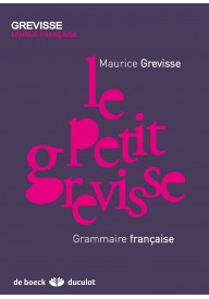 Le petit Grevisse - Podręczniki z gramatyką języka francuskiego - Księgarnia internetowa - Nowela - - 