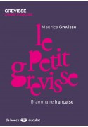 Petit grevisse Grammaire francaise