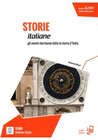 Italiano facile - Storie italiane podręcznik + audio online - Publikacje i książki specjalistyczne włoskie - Księgarnia internetowa - Nowela - - 