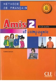 Amis et compagnie 2 CD audio/3/ - Podręczniki do języka francuskiego - szkoła podstawowa klasa 7-8 - Księgarnia internetowa - Nowela - - Do nauki języka francuskiego