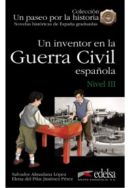 Paseo por la historia: Un inventor en la Guerra Civil Espanola - Cuento chino książka + płyta CD audio - Nowela - - 