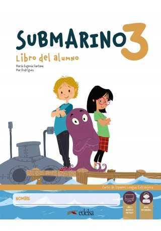 Submarino 3 podręcznik + zeszyt ćwiczeń + zawartość online - Do nauki języka hiszpańskiego