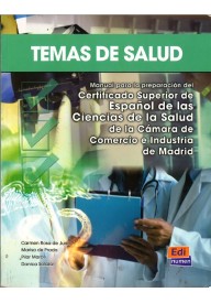 Temas de salud podręcznik - Medycyna - książki po hiszpańsku - Księgarnia internetowa - Nowela - - 