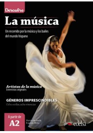 Descubre la musica - Mundo en espanol junior książka + płyta CD audio nivel A - Nowela - - 