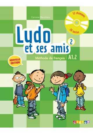 Ludo et ses amis 2 Nouvelle podręcznik + CD audio - Do nauki języka francuskiego