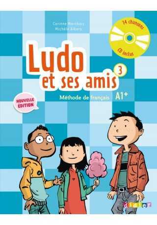 Ludo et ses amis 3 Nouvelle podręcznik + CD audio - Do nauki języka francuskiego