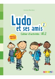 Ludo et ses amis 2 Nouvelle ćwiczenia - Ludo et ses amis 2 Nouvelle przewodnik metodyczny + 2 CD - Nowela - Do nauki języka francuskiego - 