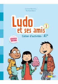 Ludo et ses amis 3 Nouvelle ćwiczenia - Ludo et ses amis 2 Nouvelle przewodnik metodyczny + 2 CD - Nowela - Do nauki języka francuskiego - 