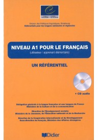 Niveau A1 pour le francais un referentiel + CD audio - "Interculturel en classe" Chaves Rose - Marie PUG język francuski - - 