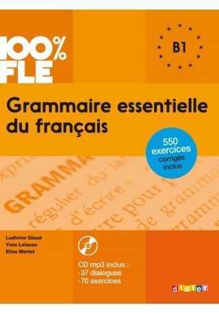 100% FLE Grammaire essentielle du francais B1 ksiązka + CD audio 