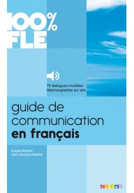 100% FLE Guide de communication en francais - Communication essentielle du francais A2 książka do nauki francuskiego - - 
