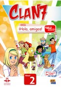 Clan 7 con Hola amigos WERSJA CYFROWA 2 podręcznik + zawartość online
