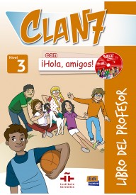 Clan 7 con Hola amigos WERSJA CYFROWA 3 zestaw nauczyciela + zawartość online - Clan 7 con Hola amigos - Podręcznik cyfrowy do nauki hiszpańskiego - Nowela - - Do nauki hiszpańskiego dla dzieci.