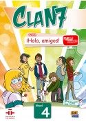 Clan 7 con Hola amigos WERSJA CYFROWA 4 podręcznik + zawartość online