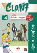 Clan 7 con Hola amigos WERSJA CYFROWA 4 przewodnik metodyczny + zawartość online