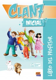 Clan 7 Inicial WERSJA CYFROWA przewodnik metodyczny + zawartość online - Clan 7 Inicial | podręcznik + ćwiczenia | język hiszpański | dzieci | przedszkole - Do nauki hiszpańskiego dla dzieci. - 
