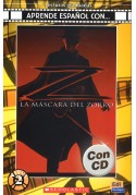 Mascara del Zorro książka + CD audio