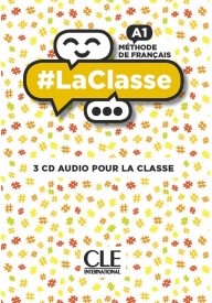 #LaClasse A1 3 x CD audio - #LaClasse B1|podręcznik do francuskiego|liceum|klasa3|klasa4 - Do nauki języka francuskiego - 