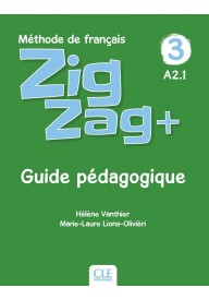 Zig Zag plus 3 A2.1 poradnik metodyczny - Seria Zig Zag plus - Nowela - - Do nauki francuskiego dla dzieci.
