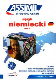 Język niemiecki łatwo i przyjemnie książka tom 2 + zawartość online - Kursy językowe - Nowela - - 
