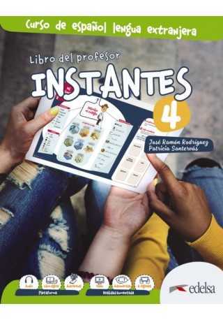 Instantes 4 przewodnik metodyczny - Do nauki języka hiszpańskiego