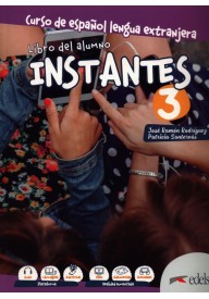 Instantes 3 podręcznik - Podręczniki do języka hiszpańskiego - szkoła podstawowa klasa 7-8 - Księgarnia internetowa - Nowela - - Do nauki języka hiszpańskiego