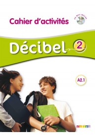 Decibel 2 PW zeszyt ćwiczeń - Seria Decibel | Francuski Szkoła podstawowa klasa 7-8 - Nowela - - Do nauki języka francuskiego