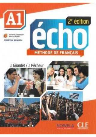 Echo A1 2ed PW podręcznik + CD audio - Do nauki języka francuskiego