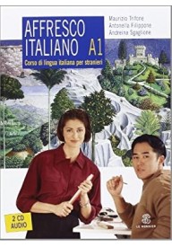 Affresco italiano A1 podręcznik + CD /2/ - Nuovo Affresco Italiano A2 przewodnik metodyczny - Nowela - - 