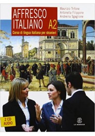 Affresco italiano A2 podręcznik + CD /2/ - Podręczniki, książki do nauki języka włoskiego dla dzieci, młodzieży i dorosłych - Księgarnia internetowa - Nowela - - Do nauki języka włoskiego