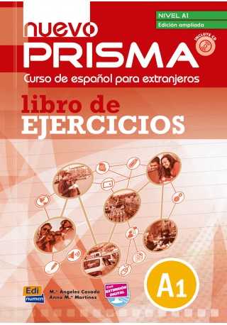 Nuevo Prisma A1 ćwiczenia + zawartość online wersja rozszerzona - Do nauki języka hiszpańskiego