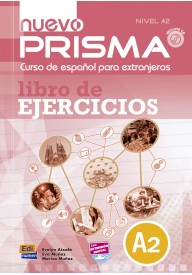 Nuevo Prisma nivel A2 ćwiczenia + CD - Nuevo Prisma - Podręcznik do nauki języka hiszpańskiego - Nowela - - Do nauki języka hiszpańskiego
