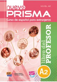Nuevo Prisma nivel A2 przewodnik metodyczny - Nuevo Prisma nivel A2 podręcznik do hiszpańskiego - Do nauki języka hiszpańskiego - 