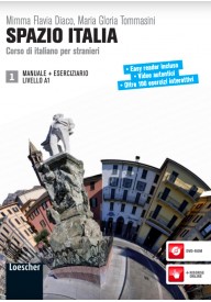 Spazio Italia 1 podręcznik + ćwiczenia + DVD - Nuovissimo Progetto Italiano 1A|podręcznik|włoski| liceum|klasa 1|MEN - Książki i podręczniki - język włoski - 