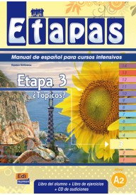Etapas 3 podręcznik + ćwiczenia + CD audio - Etapas 6 podręcznik + ćwiczenia + CD audio - Nowela - Książki i podręczniki - język hiszpański - 