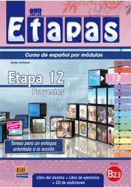 Etapas 12 podręcznik + ćwiczenia + CD audio - Etapas 3 podręcznik + ćwiczenia + CD audio - Nowela - Książki i podręczniki - język hiszpański - 