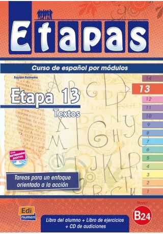 Etapas 13 podręcznik + ćwiczenia + CD audio - Książki i podręczniki - język hiszpański