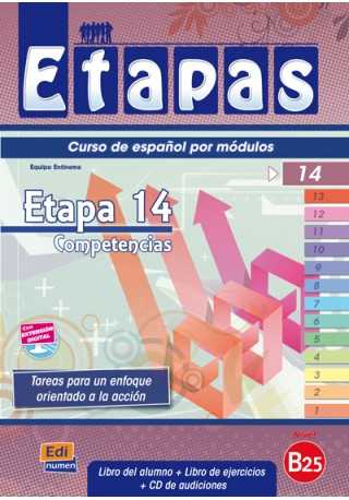 Etapas 14 podręcznik + ćwiczenia + CD audio - Książki i podręczniki - język hiszpański