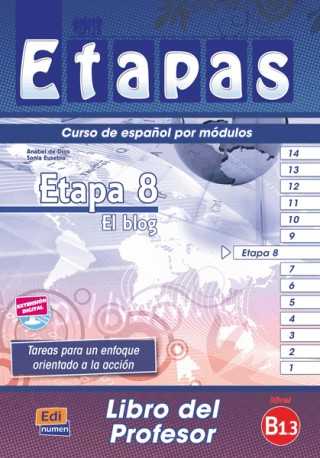 Etapas 8 przewodnik metodyczny - Książki i podręczniki - język hiszpański