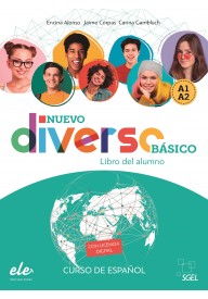 Diverso basico Nuevo A1+A2 podręcznik + zawartość online - Diverso - Podręcznik do nauki języka hiszpańskiego - Nowela - - Do nauki języka hiszpańskiego