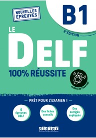DELF 100% reussite B1 + zawartość online ed. 2021 - Podręczniki z egzaminami z języka francuskiego - Księgarnia internetowa (2) - Nowela - - 