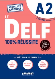 DELF 100% reussite A2 + zawartość online ed. 2021 - Podręczniki z egzaminami z języka francuskiego - Księgarnia internetowa (3) - Nowela - - 
