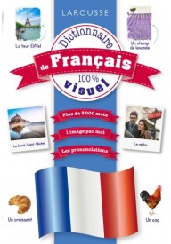 Dictionnaire de Francais visuel 100% - Larousse - Francuski - Słowniki - Nowela - - 