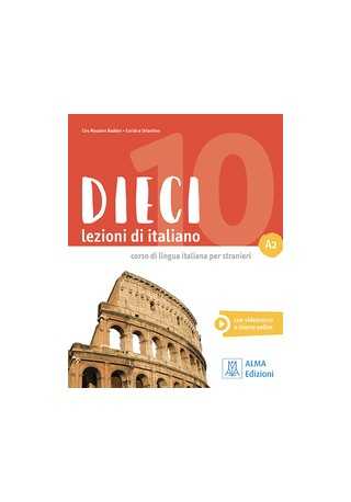 Dieci A2 podręcznik + wersja cyfrowa - Do nauki języka włoskiego