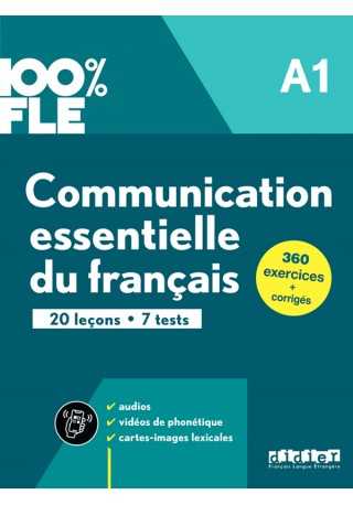 100% FLE Communication essentielle du francais A1 książka do nauki języka francuskiego - Książki i podręczniki - język francuski